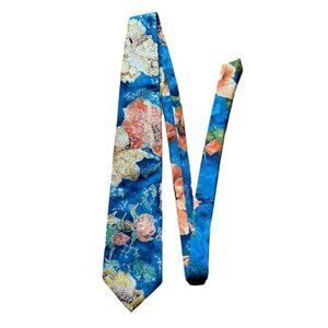 Italian hand made silk neck tie